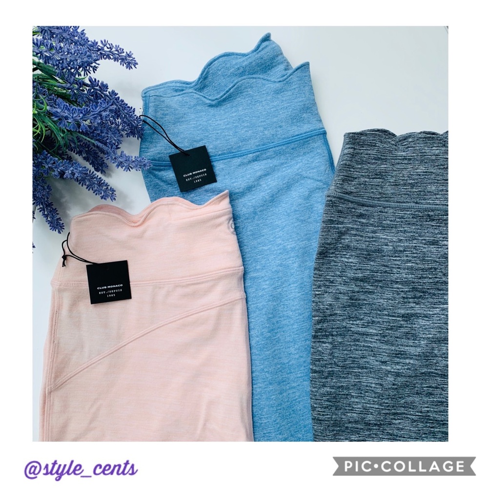 NWT Club Monaco Workout Leggings